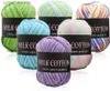 Fil 6 pièces 50 G fil de Crochet de noël fil acrylique coloré lti fil à tricoter à la main fil de tissage fil de Crochet L231130