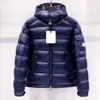 Men's Down Parkas Man Jacket Coats Puffer Jackets Bomber Winter Coat Hooded Outwears Tops Windbreaker Asian Size Sxl 1WYV