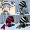 Articoli per feste Anime NANA Stesso stile Cappelli Cosplay Ragazza Nappa Cappello lavorato a maglia Inverno Autunno Cofano casual