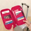 Korthållare Vattentäta kvinnors plånböcker Multifunktion Män Travs Bag Passport Cover Commercial Bank Dustproakt Holder