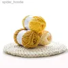 Fil 50G/boule bricolage fil à tricoter à la main ligne de laine bébé chapeau écharpe épaisseur douce Crochet fil tricot Wol vente en gros livraison directe cadeau L231130