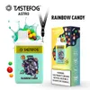 TASTEFOG ASTRO 7000 Puffs Kits de vape jetables Bar 650mAh Bobine de maille rechargeable Puff E-Cigarettes 2% 5% nicotine Capacité liquide 16ML