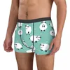 Unterhose Schaf Cartoon Mann Unterwäsche Boxershorts Shorts Höschen Sexy Atmungsaktiv Für Homme Plus Size Herren Print