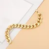 LW Monogram Big Bracelet for Man Designer Gold Bated 18K T0P Materiais avançados Reproduções Oficiais de Tamanho Europeu Jóias Classic Style Anniversary Presente 041