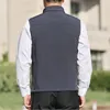 사냥 재킷 남성 Softshell Fleece Vest 재킷 플러스 SizeXL-5XL 성인 캐주얼 겉옷 가을 가디건 슬리글 레벨 코트 야외 하이킹