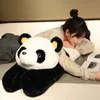 Almohadas de felpa Cojines 60-120 cm Lindo oso panda largo gigante Felpa Almohada para dormir suave Juguete de peluche Dibujos animados Kawaii Muñecas Niñas Niños Regalos de cumpleaños 231129