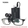 LED Dental Loupe Headlight Spotlight Illuminator with Glasses Clip for Oral Cavity Dentist Surgery Medical Beauty Surgery T200521240Y