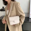 Avondtassen vrouwen pu lederen schoudertas bruin/zwart/beige kleur mode handtassen voor vrouwelijke vrouw ins Korean Design Haspad Ladies