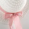 Sukienki dla dziewczynek sukienka 2pc na dziewczyny Summer Sweet Print Polka Dot Wings Baby Beach Hat Urodzony ubrania dla dzieci