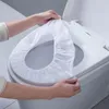 Tuvalet koltuğu kapaklar seyahat tek kullanımlık biyolojik olarak parçalanabilir kağıt ped güvenlik kampı closeestool paspas