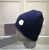Bonnet de créateur chapeau d'hiver MONCLR casquette pour hommes chapeau chaud à la mode italien 15 couleurs classiques chapeaux de casquette en laine extensible pour hommes tricotés SA3