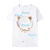 동물원 Tshirts 디자이너 남성 켄 여성 패션 탑 스트리트 아트리 스트리트 아트리 슬리브 호랑이 머리 자수 편지 인쇄 느슨한 착용 트렌드 3H8K 2 SCSI