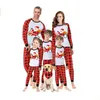 Family Matching Outfits Christmas Family Matching Pajamas Set Mother Daughter Father Son Outfit Pyjamas Baby Rompers Sleepwear 231129