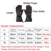 Ski Gloves Black -30 Winter Warm Ski Gloves Waterproof Men Women Snowboard Skiing Gloves Snowmobile Motorcycle Mittens Touch Screen Wrist 231124