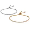 Bracelet de chaîne de tennis de conception classique bracelets en cristal multicolores bijoux pour femmes cadeau en gros