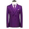 Mens Suits Blazers Brand Clothing Men Double Breasted Business SuitMale Slim Fit Suit JacketsMan Leisure Groom Dress Plus Size S6XL 231129