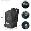 Outdoor Bags Basketball Backpack Large Sport Bag with Separate Ball holder Shoes compartment for Basketball Soccer Volyball Swim Gym Travel Q231130