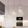 Pendant Lamps Modern Minimalist Retro Wine Bottle Chandelier Bar/Cafe Lamp Single Glass Decoration Indoorr Lighting E27