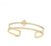 Ob9x charm armband armband designer smycken fyra blad för män och kvinnor fleur de monogram Bangle Gold Silver Top Quality Christm