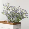 Flores secas Gypsophila Buquê Artificial 108 Cabeça Branco DIY Plástico Falso Buquês Florais Arranjo Casamento Casa Decoração Interior 231130