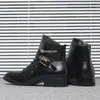 Stivali Moda Uomo High Gang a punta in pelle Uomo britannico Autunno Inverno caldo peluche caviglia corta scarpe casual maschili PU 231130