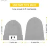 Beanie/Kafatası Kapakları ECCO2K-E Albüm Kapağı Örme Kapak Yaz Şapkaları | -F- | Adam şapka kadınlar Q231130
