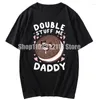 Homens Camisetas Coisas Duplas Me Papai T-shirt Fangled Sanduíche Biscoito Dos Desenhos Animados Tops Tee Engraçado Trocadilho Sujo Presente Para Mulheres Camiseta