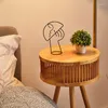 Floor Lamps Wooden Led Lamp Creative Tripod Sofa Corner Standing Lights Bedroom Bedside Home Decor Indoor Lighting Fixtures