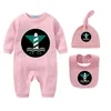 Tutina di lusso Tutina per neonato Completo Set Bavaglino con cappuccio Abbigliamento per neonati Marca di lusso Tutina per neonato Tutina in cotone Abbigliamento per bambini CHD2310305 sasakids