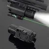 Taschenlampen Taktische Waffe Taschenlampe mit Fernbedienung Schalter Red Dot Laser Anblick Militär Pistole Gun Licht für Glock 17 19/20mm Schiene Jagd Q231130