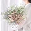 Flores secas Gypsophila Buquê Artificial 108 Cabeça Branco DIY Plástico Falso Buquês Florais Arranjo Casamento Casa Decoração Interior 231130