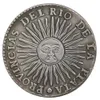 1827-1836 Argentine argent plaqué pièces copie