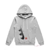 PLAM -mäns hoodie designer hoodie 21s kvinnors hoodie lek jumper bokstäver broderi rött hjärtmönster 4 cp7j