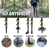 Ski Poles Nordic 195G/PC Trekking Poles Walking Sticks Alpenstock Telescopic Ultralight Premium Carbon Justerable With Quick Lock 231124