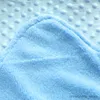 Coperte Fasce Coperte per neonati Caldo pile Termico Neonato Morbido Passeggino Copertura per il sonno Cartoon Beanie Biancheria da letto per neonati Swaddle Wrap Asciugamano da bagno per bambini R231130