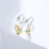 Stud XM003 Street S Mode raffiné Grace Zircon Serpent Boucles d'oreilles Cadeau Banquet Party Femme Bijoux210e