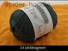 Fil 2x50pcs 100% coton fil pour tricot et crochet bébé pull noir cachette couverture cachette coudre soft 8 brins