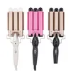 Curling Irons Care Productscare Productsprofessional Curling Iron Ceramic Triple Barrel Curler Irons Hair Wave Waver Styling Tools Hai Dhyoq