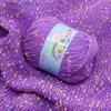 Yarn 50g/pc Baby Cashmere Cotton Dot Yarn Soft Warm La For Hand Knitting And Crochet Cloth L231130