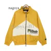 Monclair Jacke Coat Rhude Heren Varsity Jacket Y2k Amerikaanse Vintage Baseball Letterman Jacket Jacket Geborduurde jas Beschikbaar in stijlen 652 142