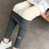 Leggings femininas inverno quente mais veludo mulheres lã lã caxemira feminina com nervuras mantêm calças espessadas legging