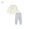 Pijama Dave Bella Infantil Menina Menino Pijama Terno Outono Inverno Moda Casual Confortável Quente Bonito Duas Peças DB4238132 231129