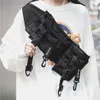 Taktische funktionelle Hüfttasche mit mehreren Taschen, Techwear, lässige Handytasche, Outdoor, Laufen, Hip Hop, Chest Rig, Gürteltaschen, Streetwear 2202827