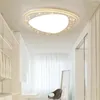 Ceiling Lights Modern Remote Control Dimmable LED Lamp K9 Lustre Crystal Light Acrylic Living Room Bedroom Lighting Fixtures