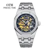 Luxury Designer Automatyczny mechaniczny OTM Preisc Time 42 mm 30atm zegarek Męskie auto 3 ręce zegarki na rękę