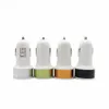 Dual USB 2Ports 2.1A Metal Car Charger Colorful Mini USB Car USB Charger Adapter for iPhone 14 13 Max Samsung s22 Xiaomi