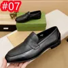 10 Modell Toppkvalitet Märke Formell designer Klänningskor Män Loafers Black äkta läder Business Wedding Office Party Formell Lyxig herrklänningsko 38-46