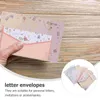 Geschenkwikkeling 5 sets schrijven Stationery Paper Letter Bruiloft Envelops uitnodigingen Bulk envelop Pocket