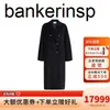 Designer Coat Maxmaras Pure Wool Winter (Buyer's Agent) Wool Cashmere Double-Sided Style-knapp upp som 36GNKA