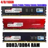 Память JUHOR RAM DDR3 8G 4G 1866MHz 1600MHz DDR4 16G 2666 3000 32000MHz Desktop Memories Udimm 1333 Dimm Стенд для ноутбука AMD Intel для ноутбука, сервера, ПК